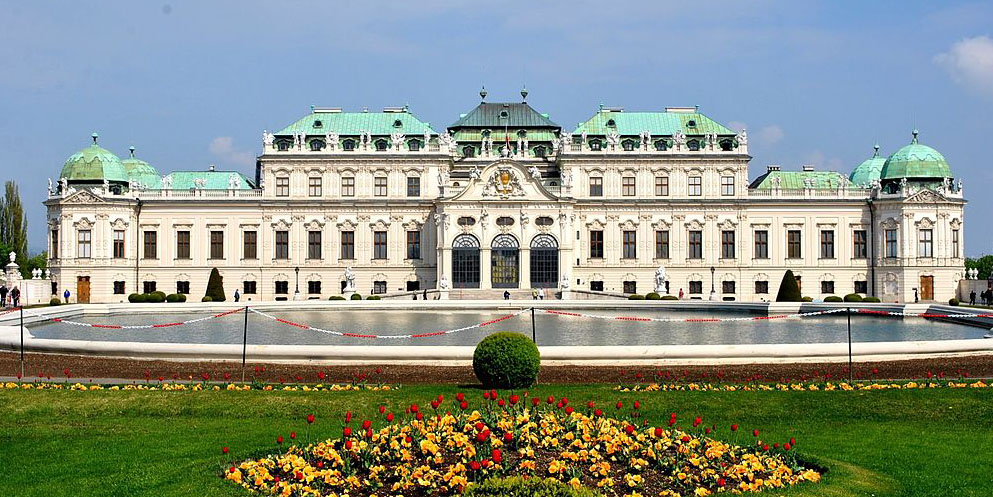 Vienna Baroque Architecture Belvedere Palace