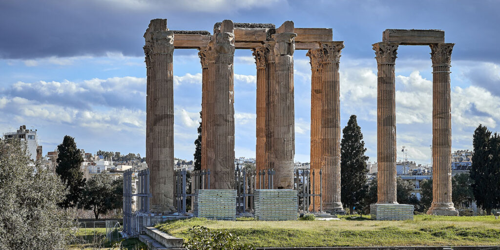 Tour of Ancient Greece: The Temple of Olympian Zeus